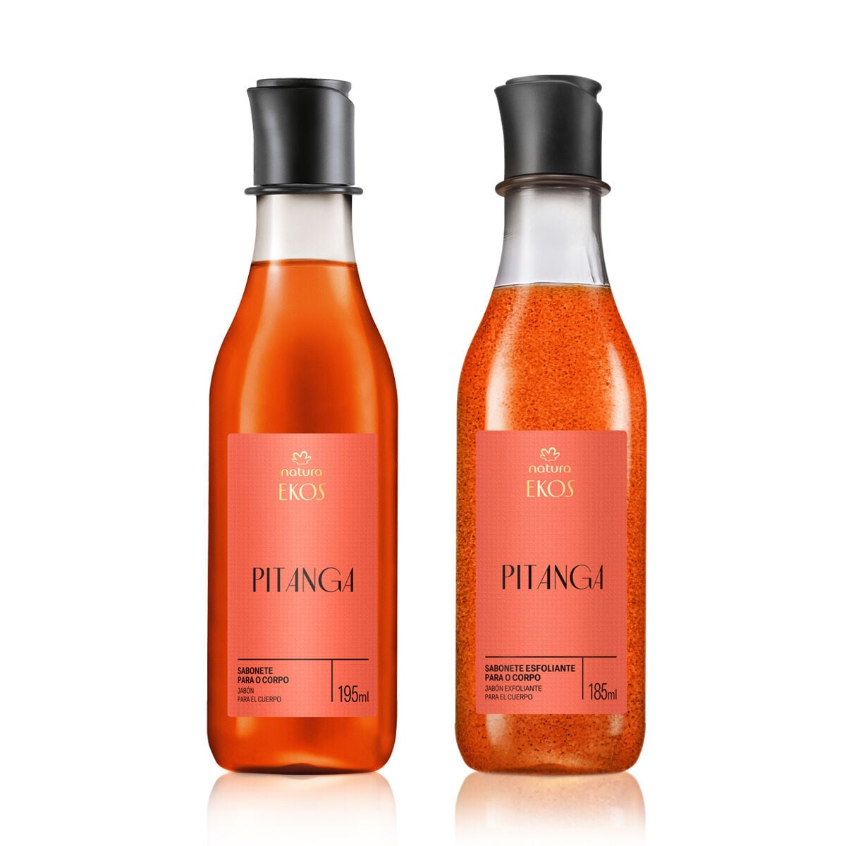 Kit Sabonete Liquido e Esfoliante Ekos Pitanga (2 Produtos)