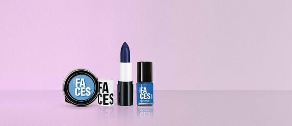 Kit Batom Matte, Esmalte e Sombra Azul Joy