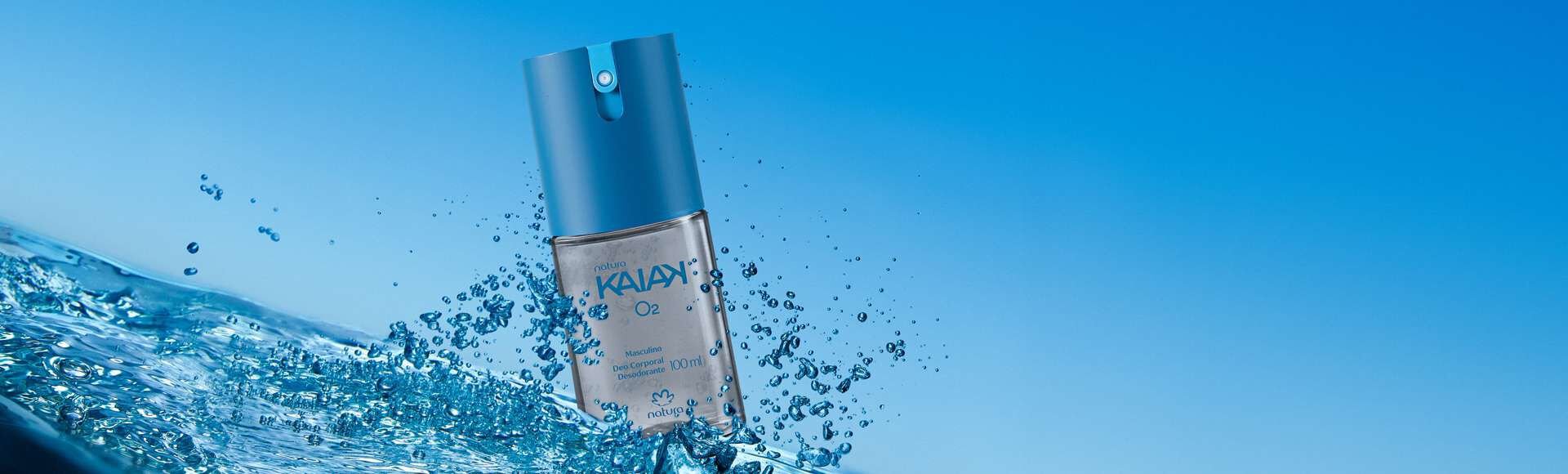 Desodorante Corporal Kaiak O2 Masculino 100 ml