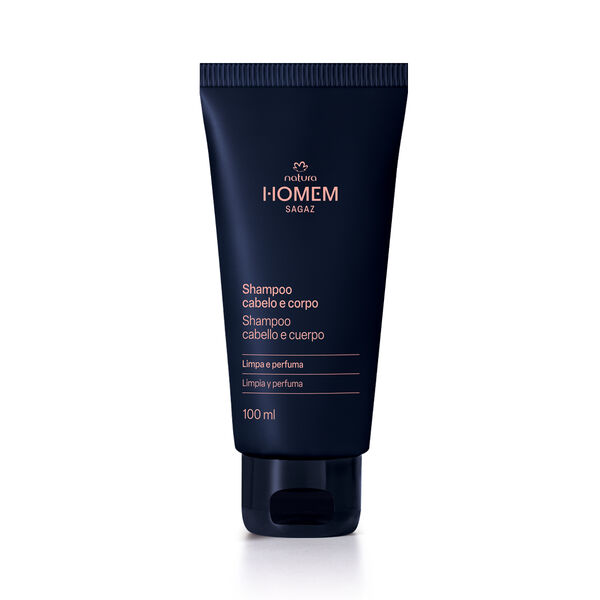 Shampoo Masculino para Cabelo e Corpo Natura Homem Sagaz 100ml