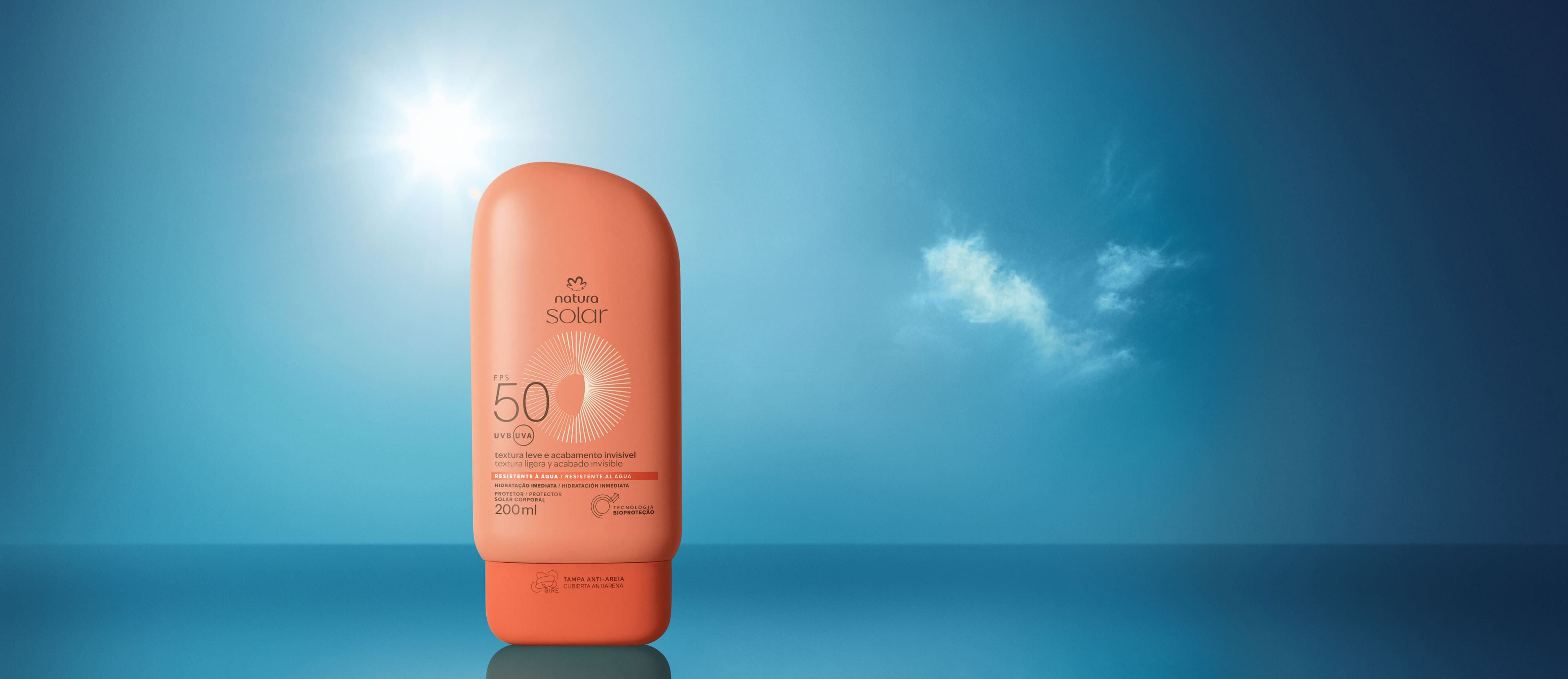 Protetor Solar Corporal FPS 50 Natura Solar