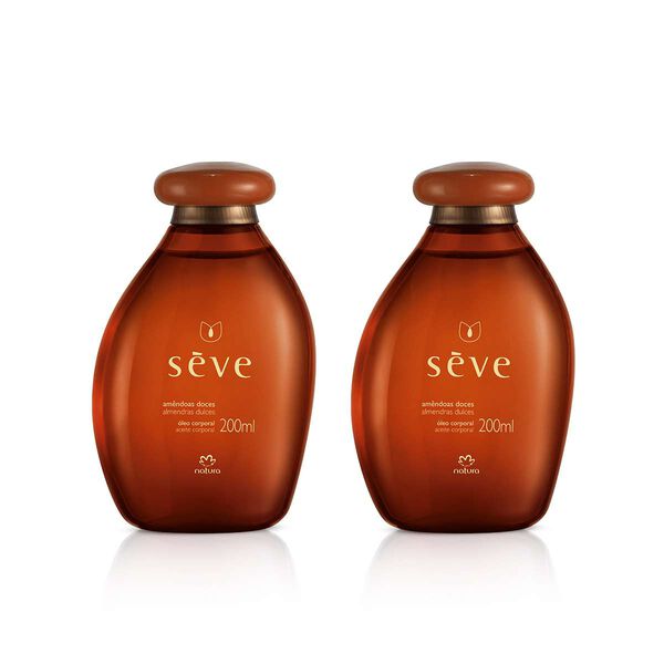 Kit Óleo Desodorante Corporal Sève Amêndoas Doces (2 unidades)