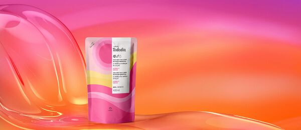 Refil Creme Sorbet Desodorante Nutritivo para o Corpo Tododia Acerola e Hibisco
