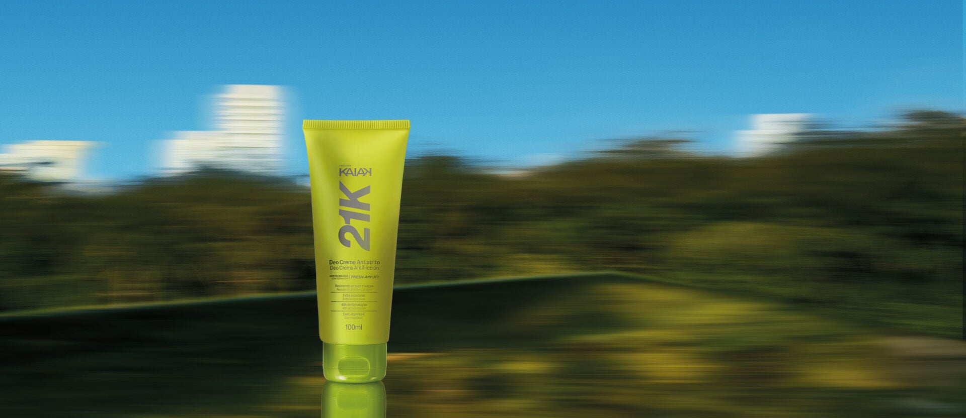 Desodorante Hidratante Creme Corporal Antiatrito Kaiak 21K