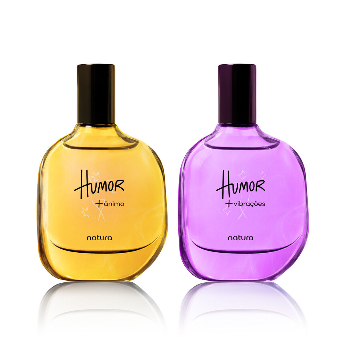 Kit Deo Colônia Natura Humor +animo e +vibracoes 25 Ml (2 Produtos)
