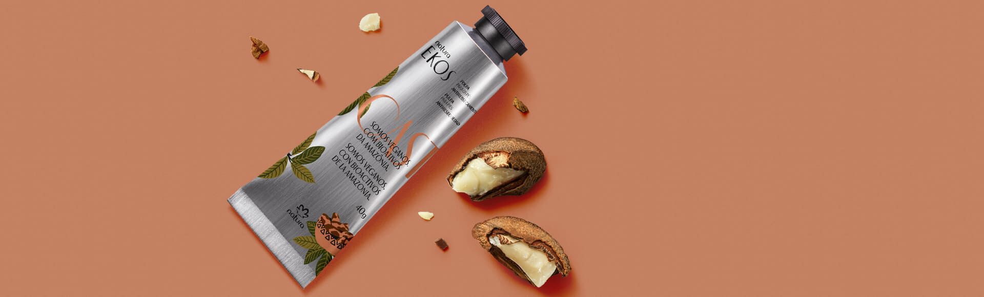 Polpa Hidratante para os Pés Ekos Castanha 40 g