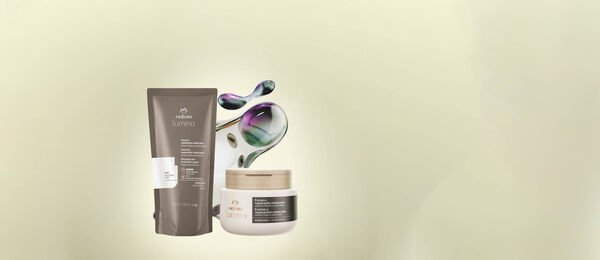 Kit Máscara com Refil Lumina Força e Reparação Molecular