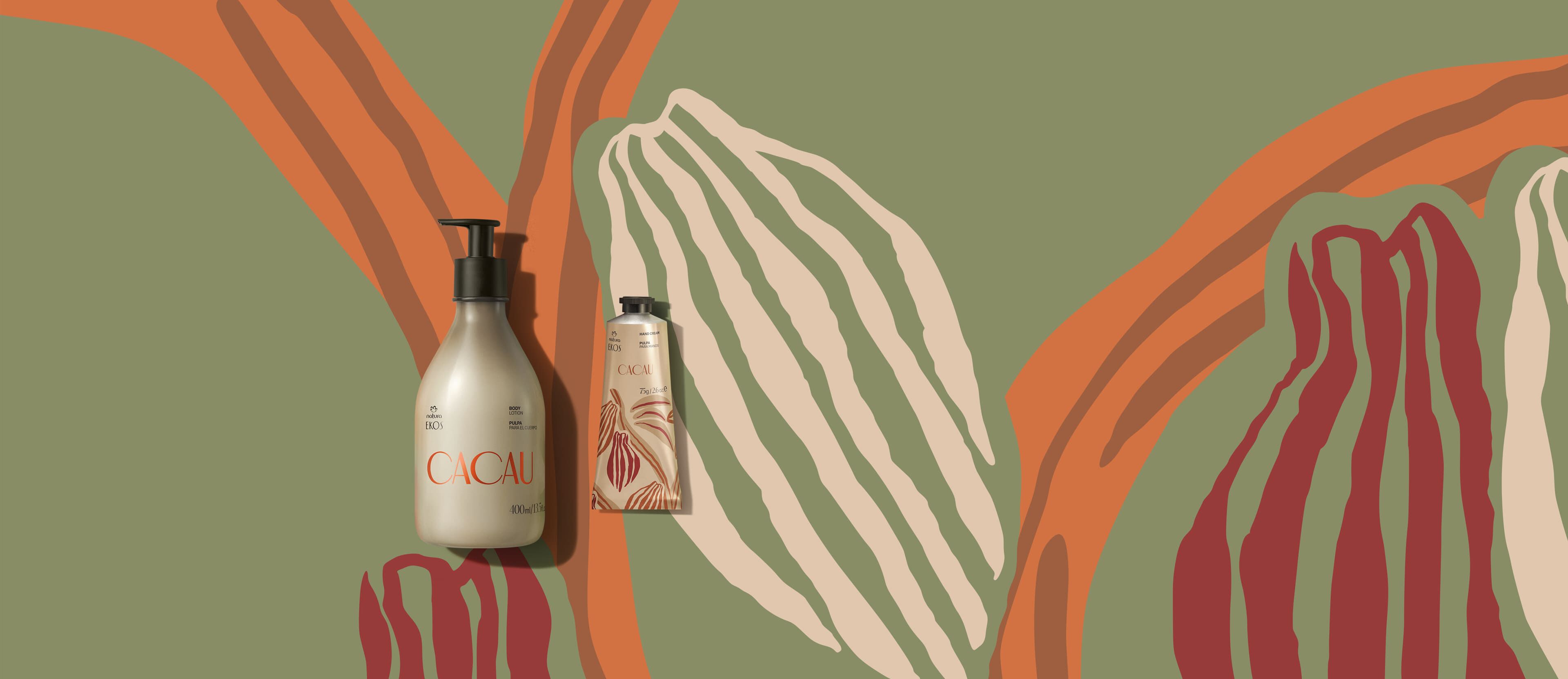 Kit Ekos Cacau Hidratante Corpo e Mãos (2 produtos)