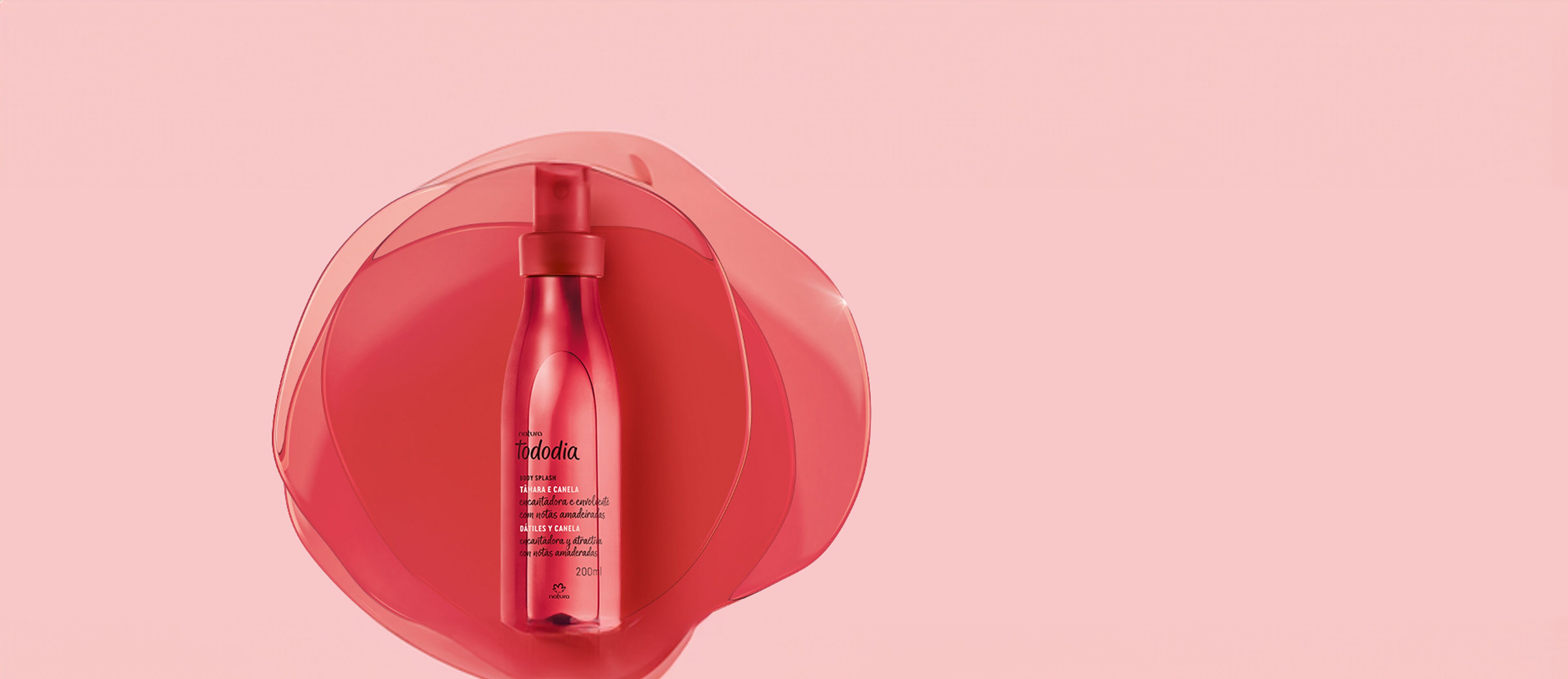 Body Splash Tododia Tâmara e Canela 200 ml
