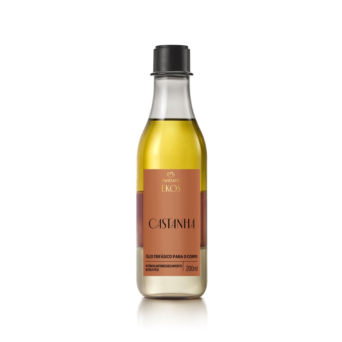Óleo Trifasico Desodorante Corporal Ekos Castanha 200 Ml
