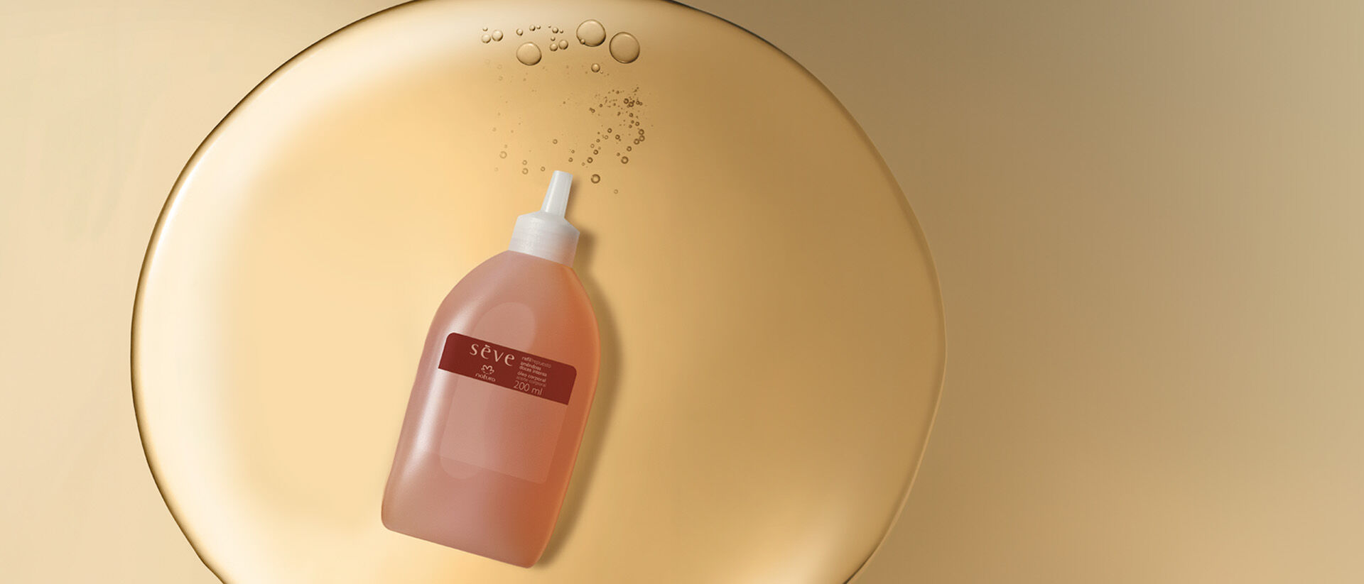 Refil Óleo Desodorante Corporal Sève Amêndoas Doces Intensa