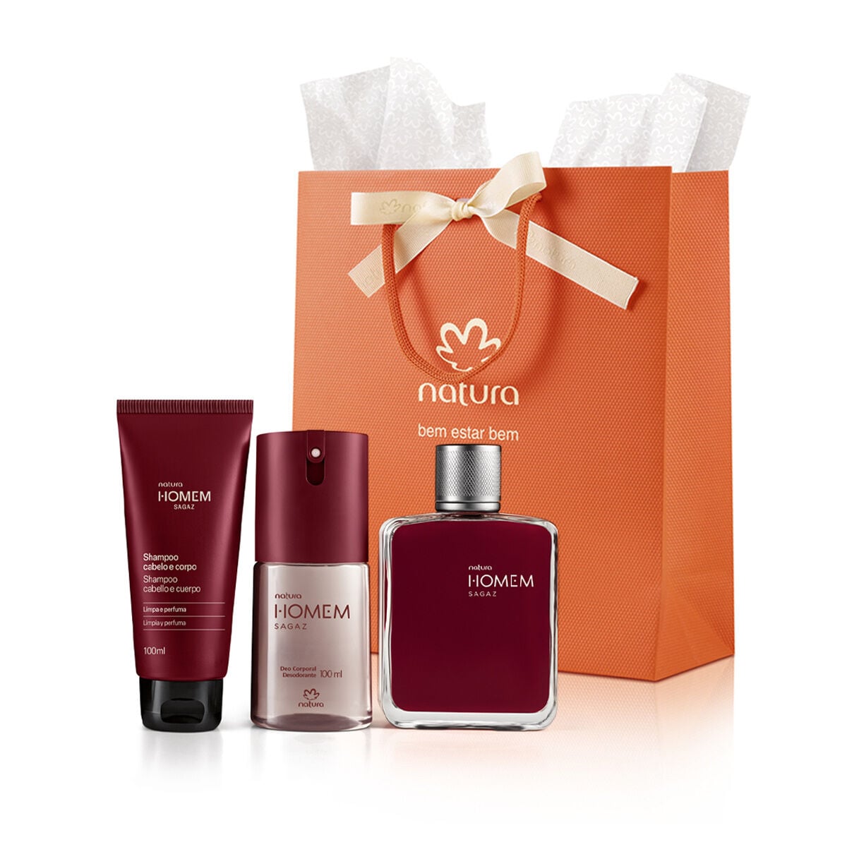 Presente Natura Homem Sagaz (3 produtos)