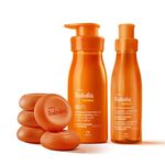 Kit Tododia Energia Flor de Gengibre e Tangerina com Sabonete, Hidratante e Body Splash (3 produtos)