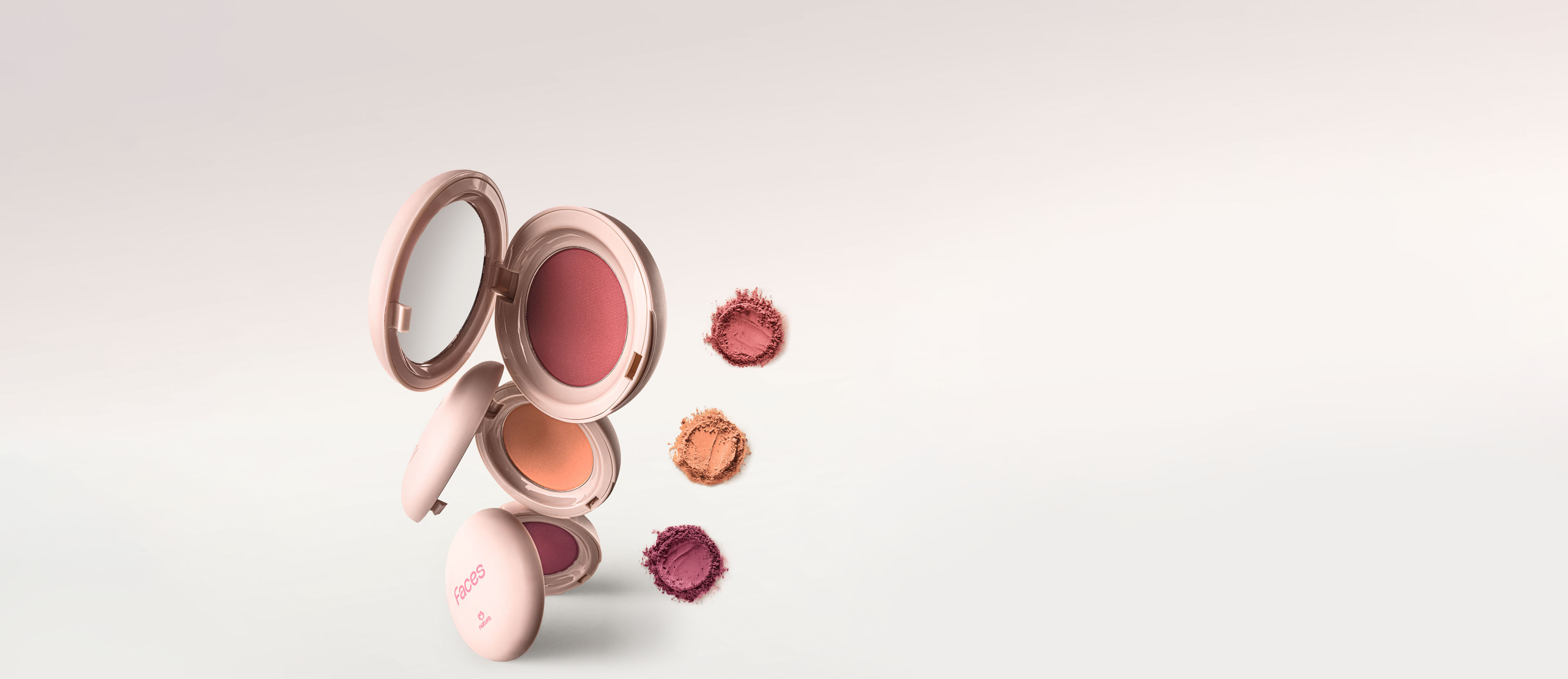 Kit Compacto Matte Faces (3 unidades)