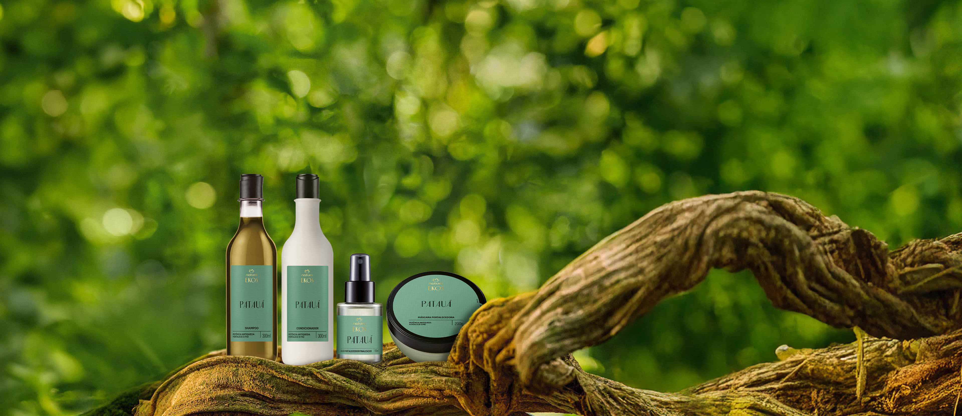Kit Ekos Patauá Shampoo, Condicionador, Máscara e Óleo