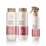 Kit Shampoo, Condicionador e Spray Lumina para Restauração e Liso Prolongado (3 produtos)