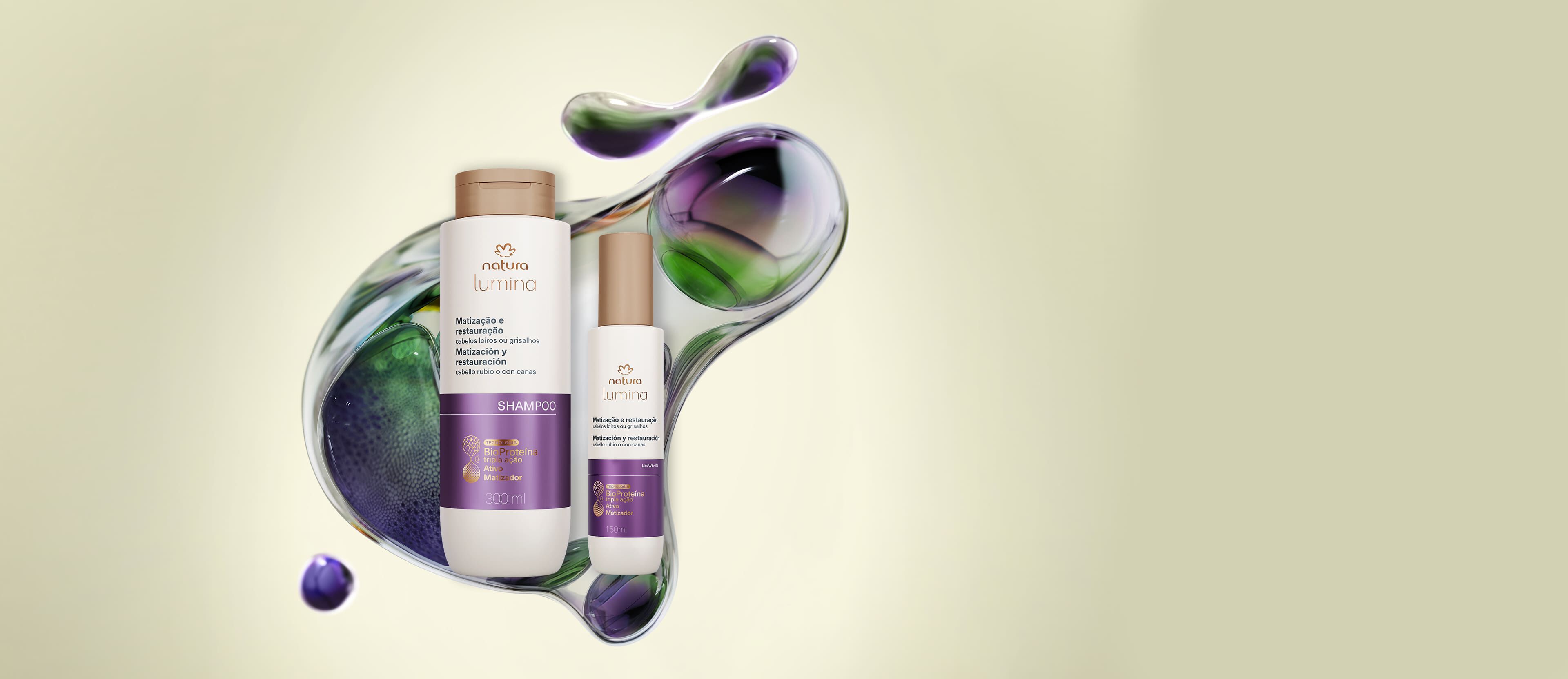 Kit Lumina Matização para Loiros e Grisalhos (2 produtos)