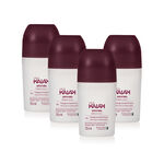 Kit Desodorante Roll-on Kaiak Aventura Feminino (4 unidades)