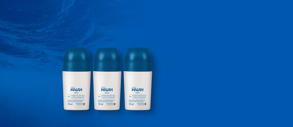 Kit Desodorante Antitranspirante Roll-on Kaiak Masculino (3 unidades)
