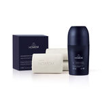 Kit Desodorante Roll-on e Sabonete Corpo e Barba Natura Homem (2 produtos)