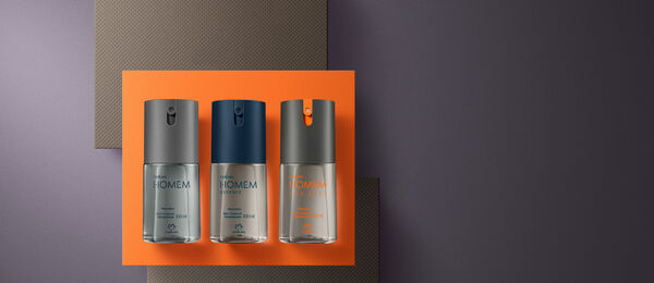 Kit Desodorante Corporal Natura Homem Clássico, Cor.Agio e Essence