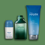 Kit Kaiak Aventura Masculino, Desodorante Roll-on e Shampoo (3 produtos)