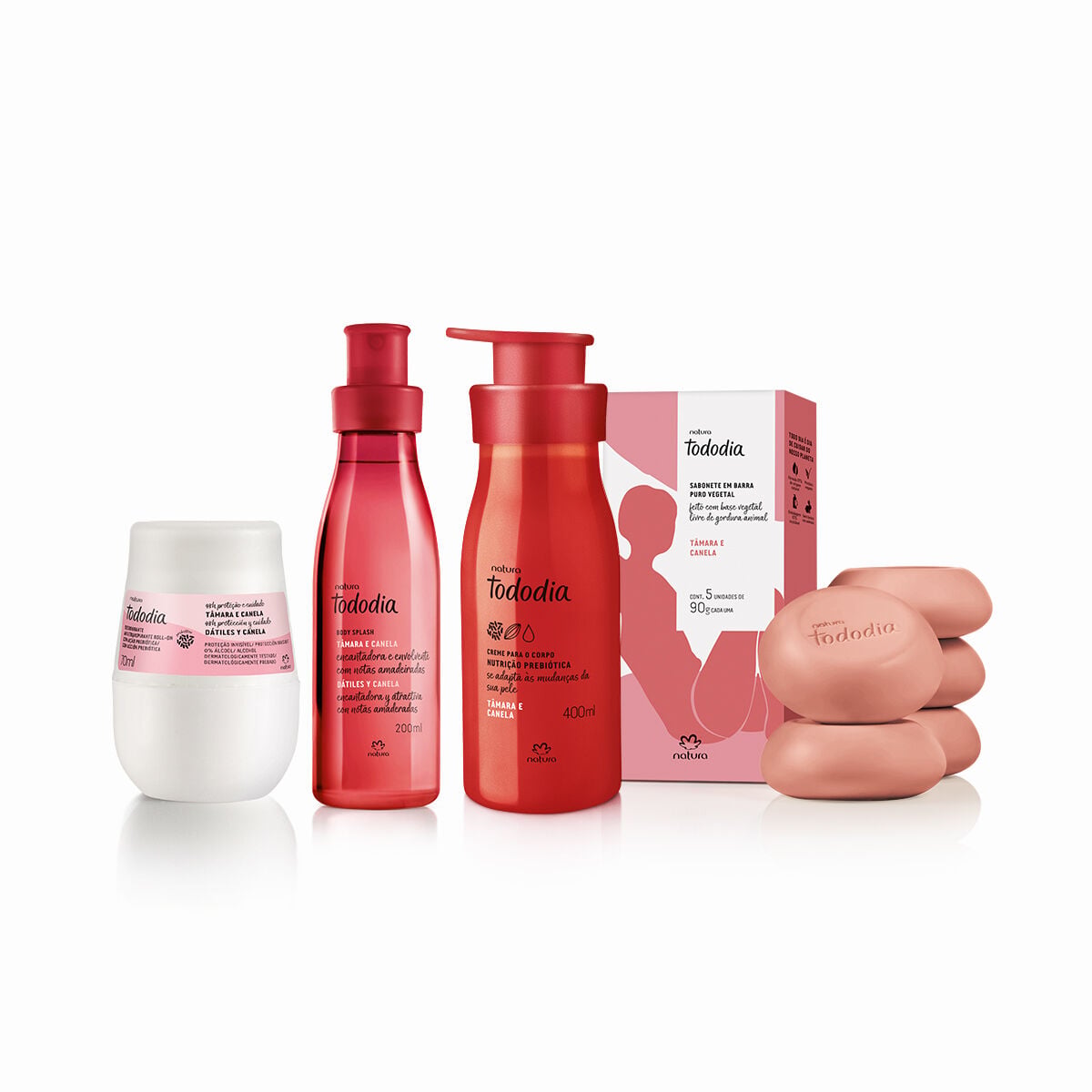 Kit Tododia Tamara e Canela Completo (4 Produtos)