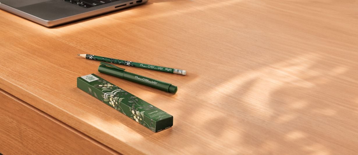 Kit Lápis e Caneta Crer Para Ver