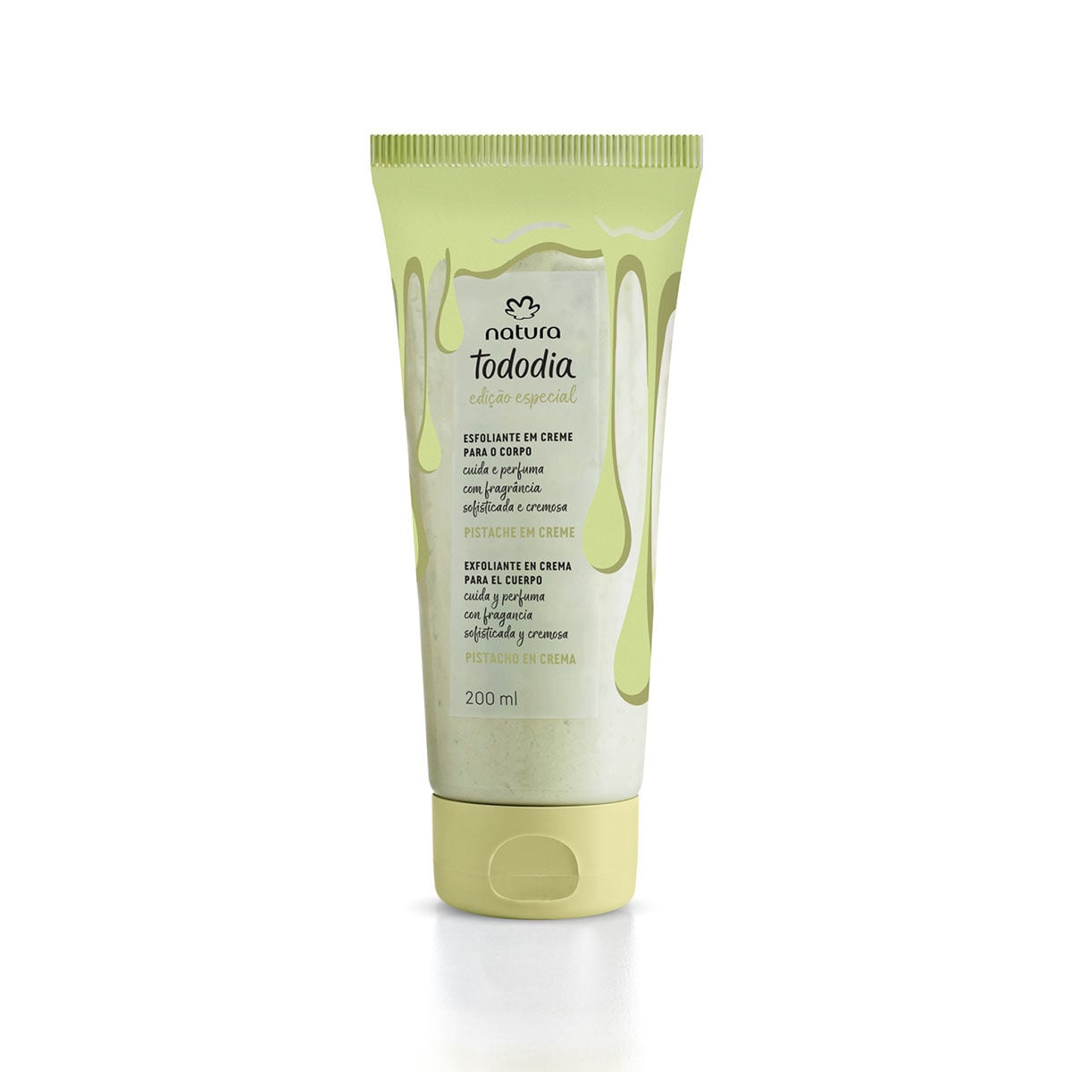 Esfoliante para O Corpo Tododia Pistache em Creme 200 Ml