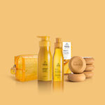 Kit Tododia Body Splash, Creme para o Corpo, Sabonete  e Nécessaire Néctar de Mel (4 produtos)