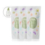 Kit Trio de Refis Hidratante Mamãe e Bebê