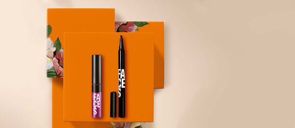 Regalo Madres Delineador y Gloss Labial Pink Galaxy Faces (con bolsa)