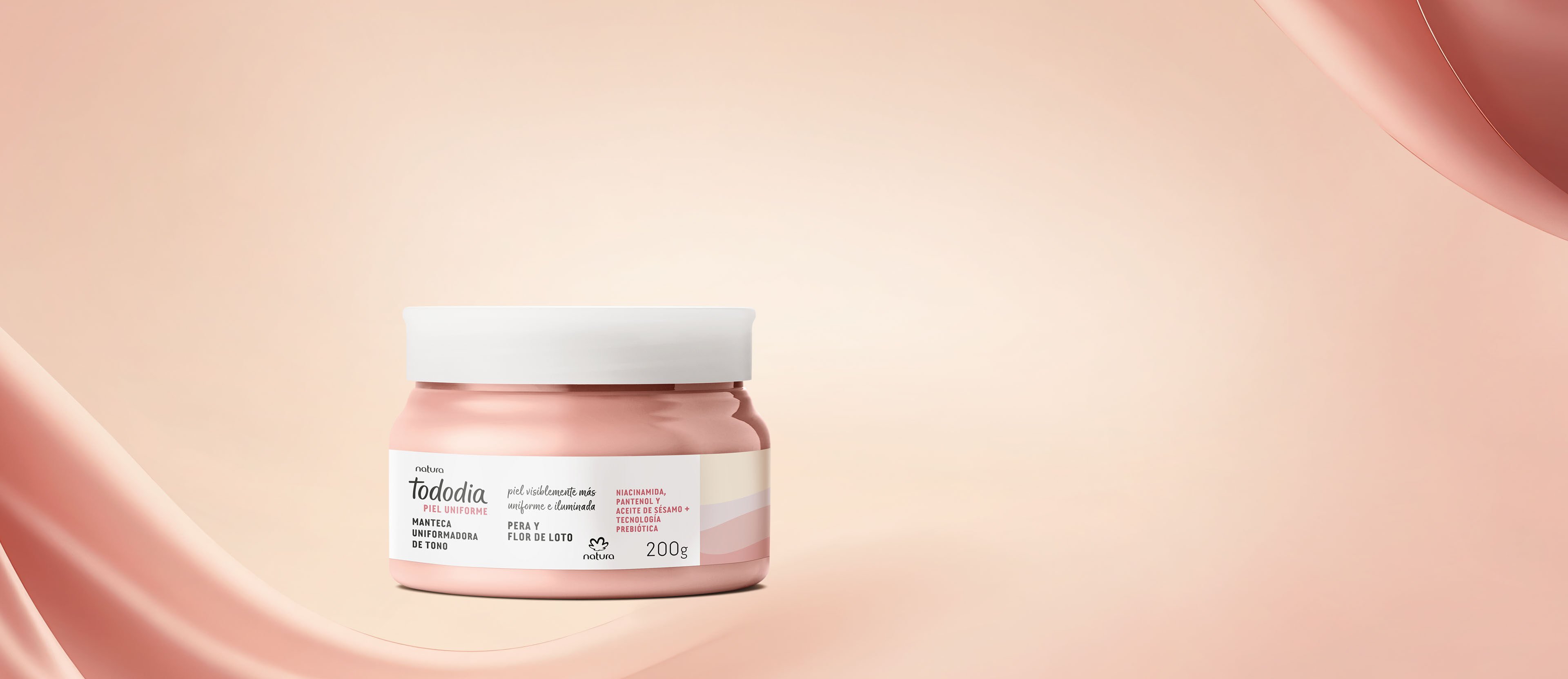 Manteca Unificadora de Tono Tododia Pera y Flor de Loto