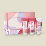 Regalo Madres Frambuesa y Pimienta Rosa (caja con 1 crema corporal + 1 jabón líquido + 1 exfoliante)