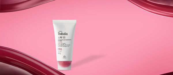 Desodorante antitranspirante en crema Tododia cereza y avellana