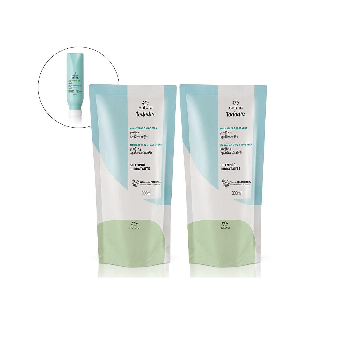 Kit Duo Acondicionador Tododia Hidratación Reflil