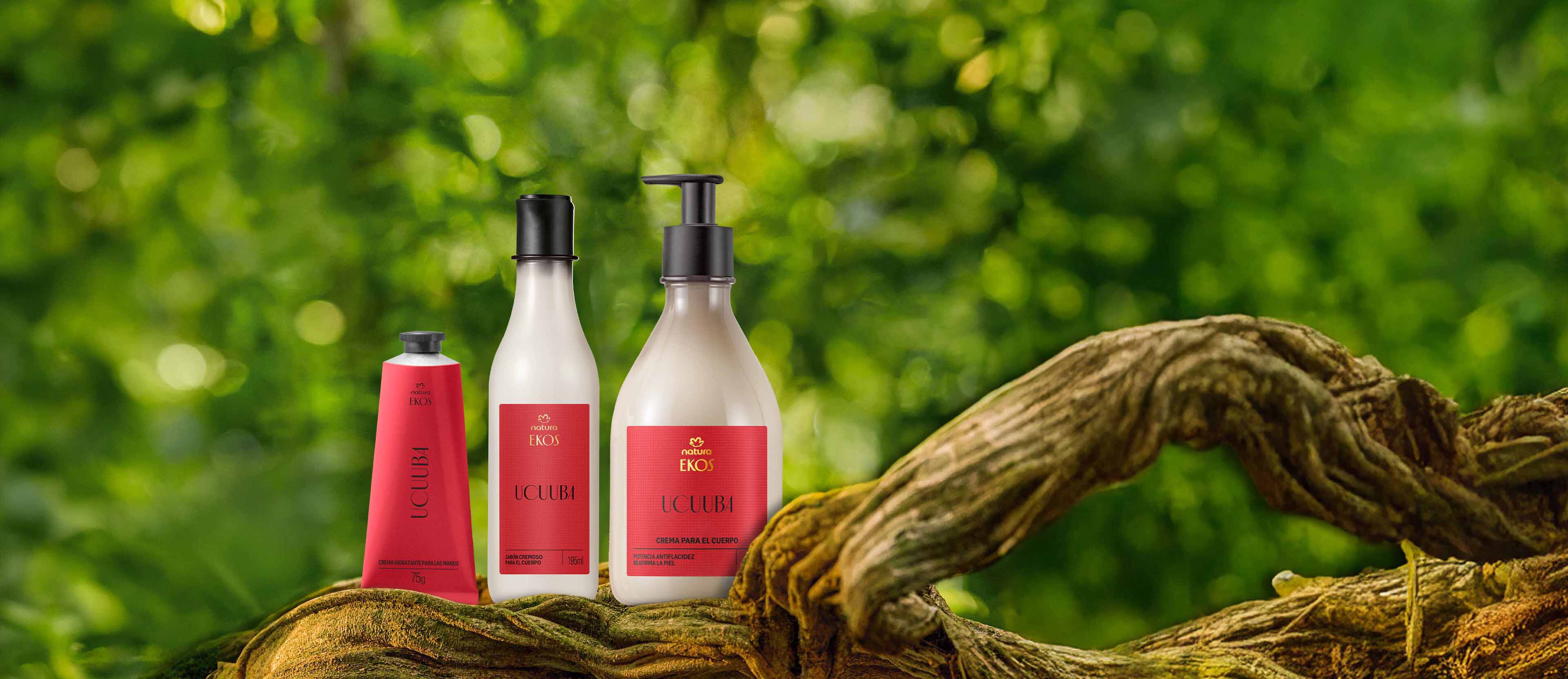 Kit Jabón Líquido, Hidratante Cuerpo y Manos Ekos Ucuuba