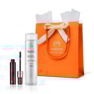 Regalo Madres Desmaquillante Bifásico y Máscara para pestaña 2 en 1