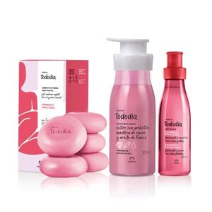 Kit Completo Tododia Frambuesa y Pimienta Rosa