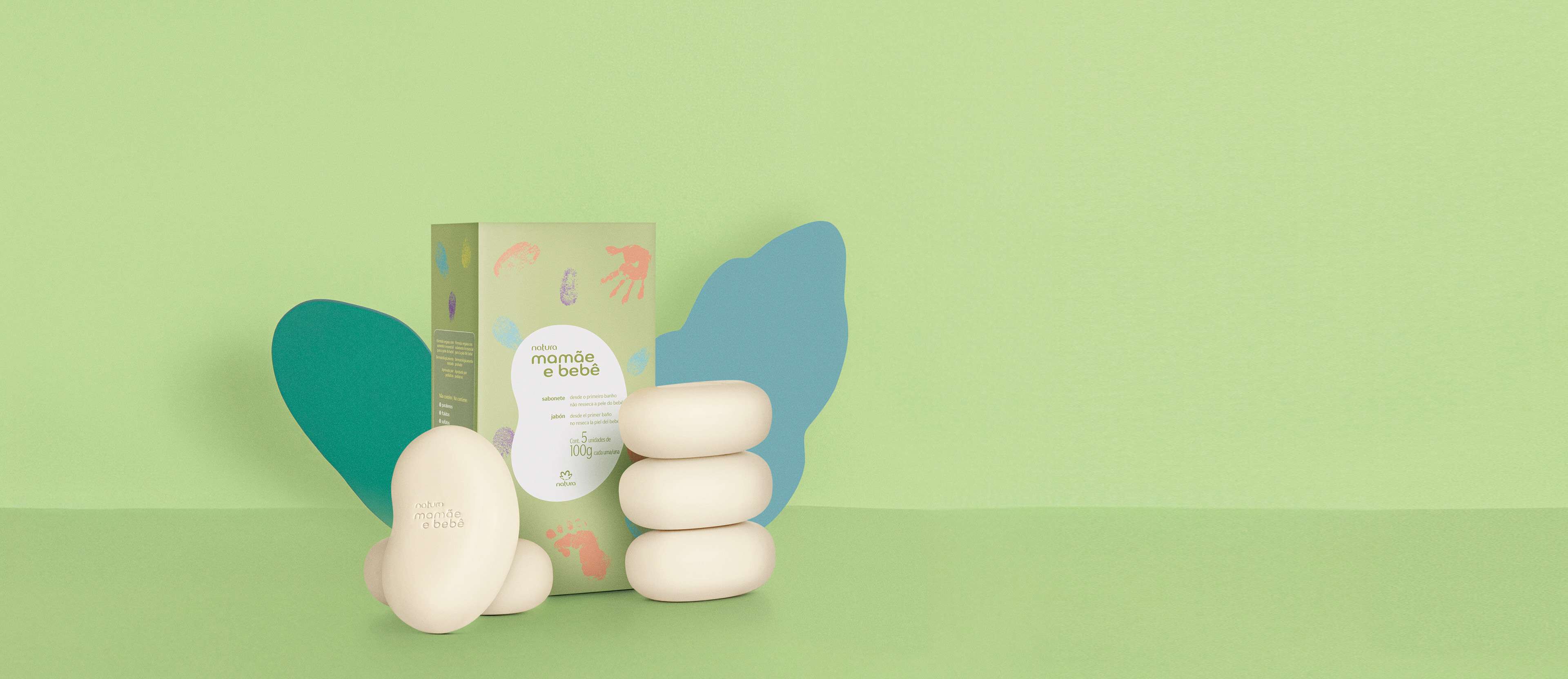 Jabones en barra mama y bebe