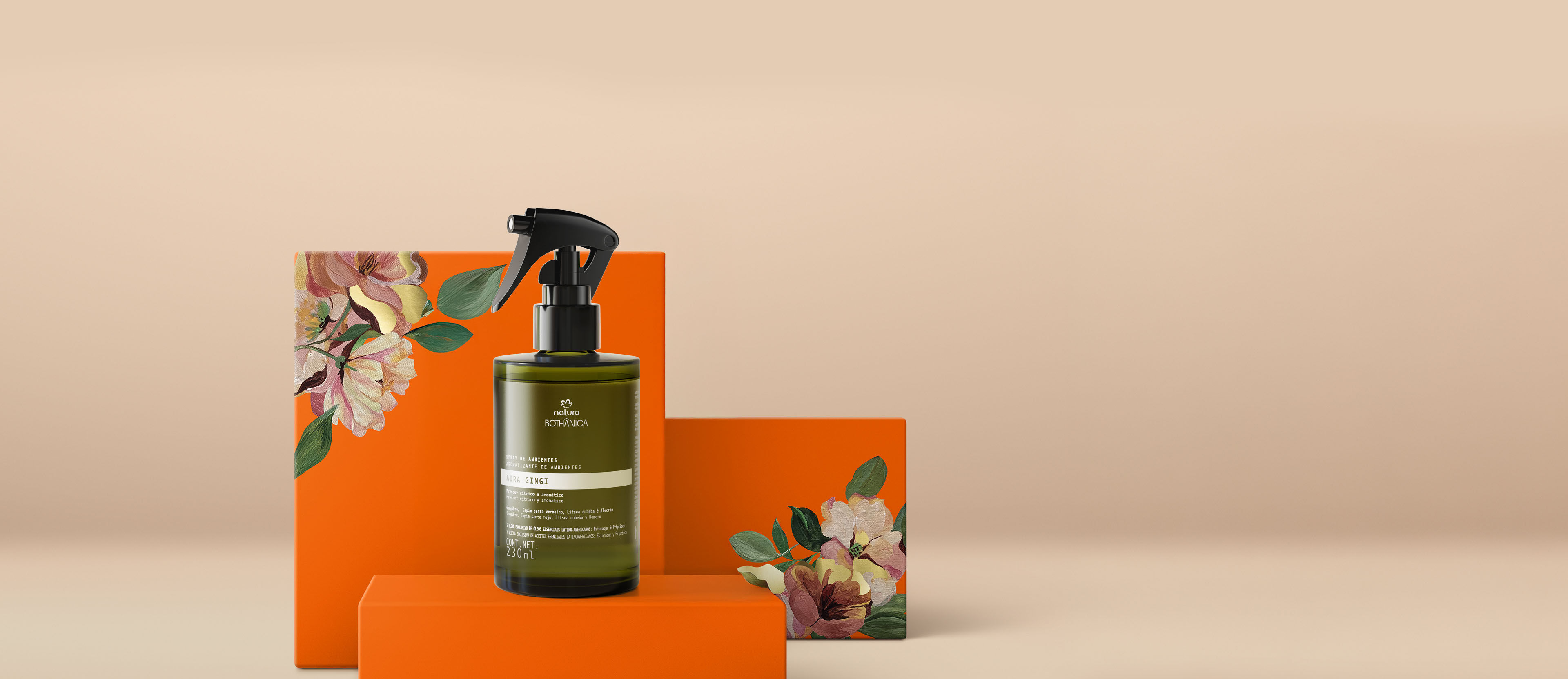 Regalo para Madres Spray de Ambientes Bothanica Aura Gingi