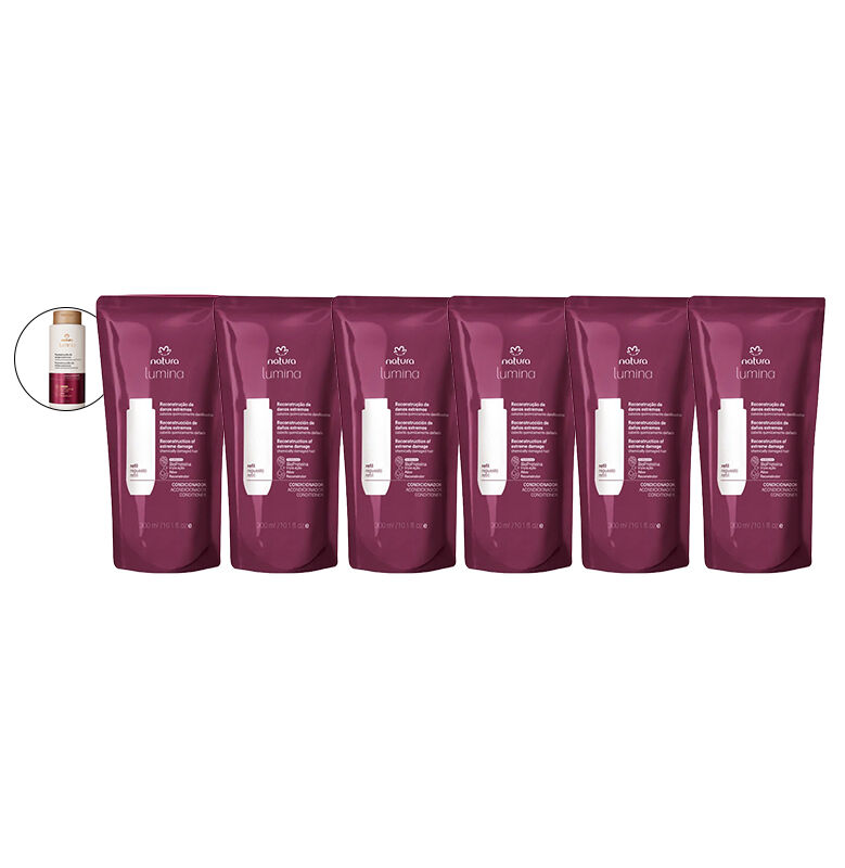 Kit súper Repuesto Acondicionador Lumina Reconstruccion