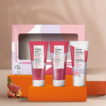 Regalo Madres Frambuesa y Pimienta Rosa (caja con 1 crema corporal + 1 jabón líquido + 1 exfoliante)