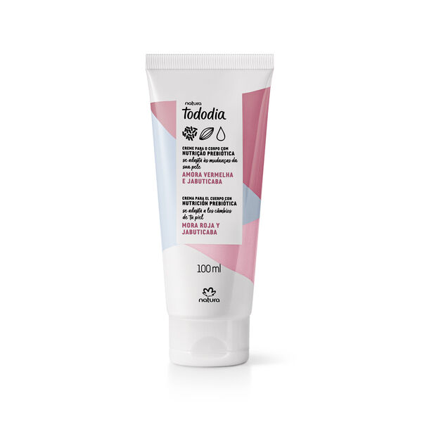 Crema Nutritiva Corporal Tododia Mora Roja y Jabuticaba