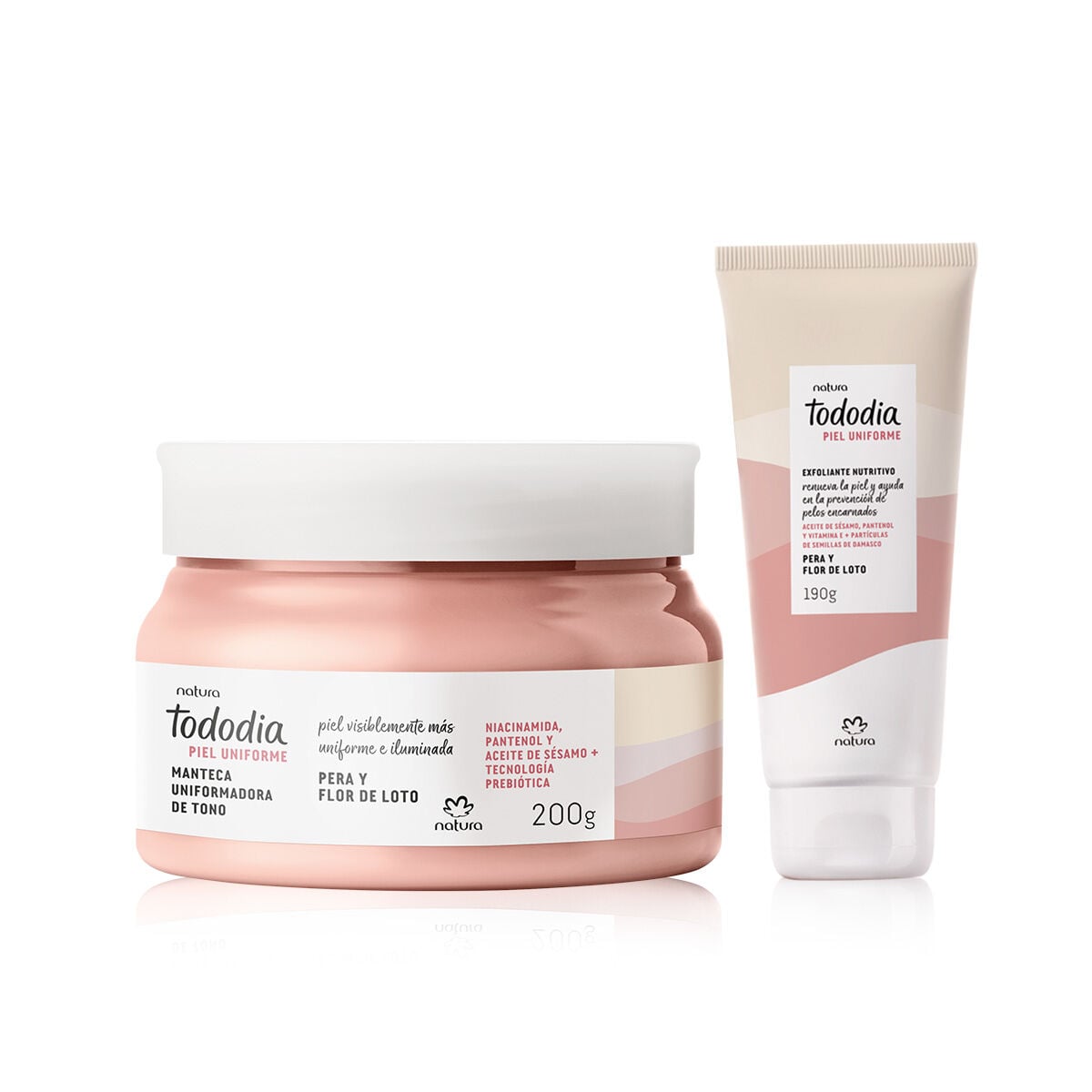 Kit Manteca y Exfoliante Tododia Pera y Flor de Loto