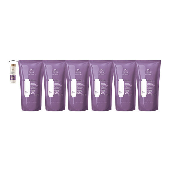 Kit súper Repuesto Shampoo Lumina Matizacion