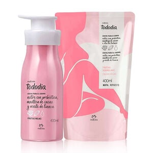 Kit Tododia crema nutritiva frutas rojas 