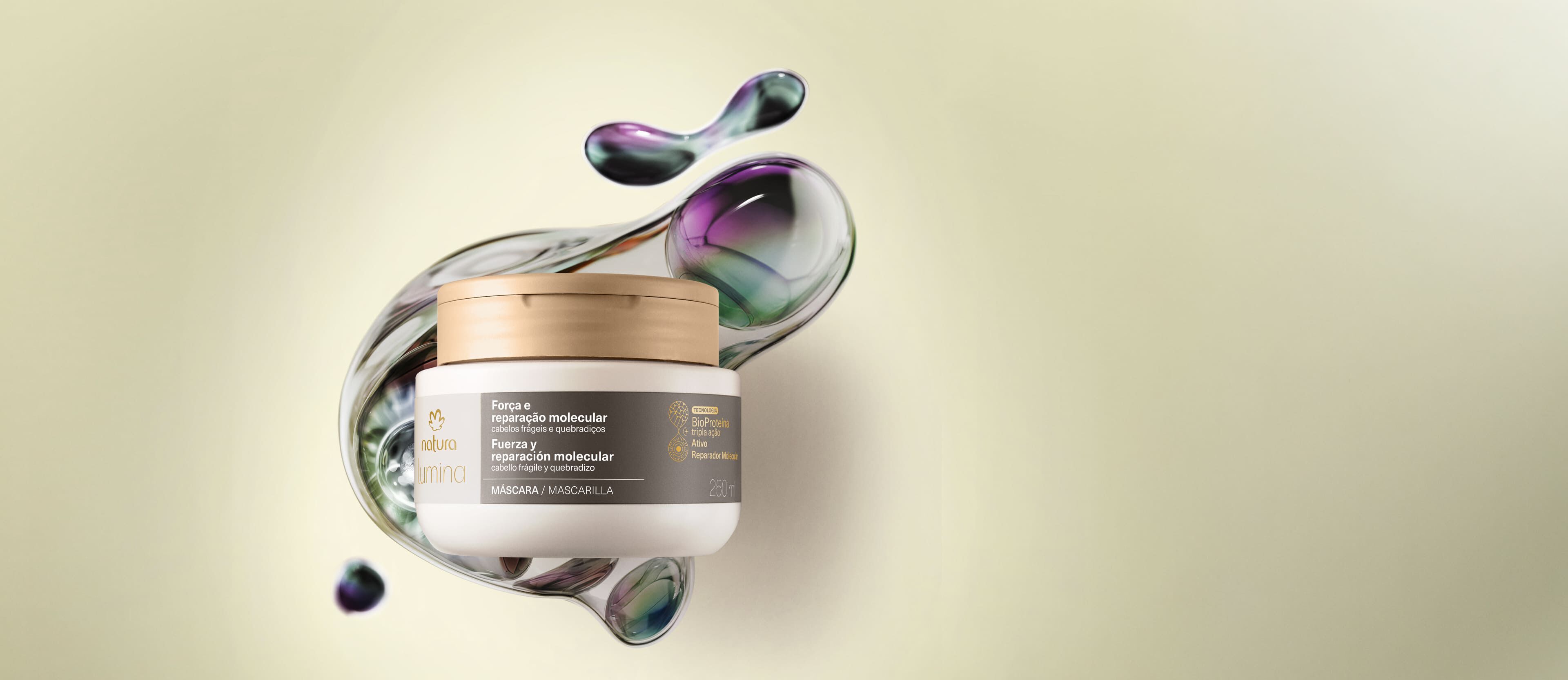 Máscara Lumina Fuerza y reparación molecular