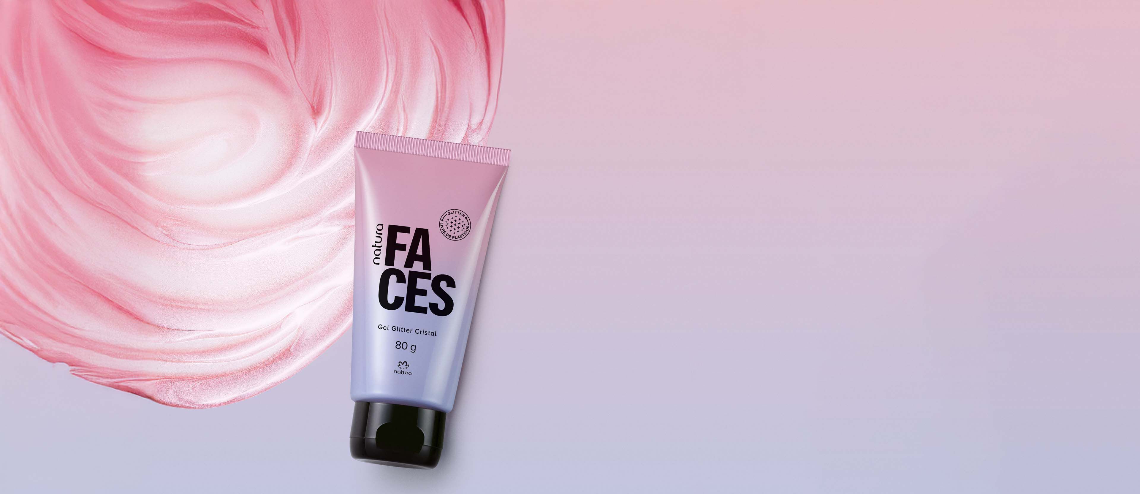 Gel Glitter cristal Faces