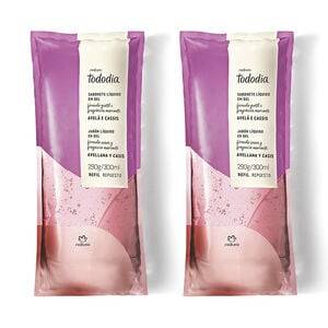 Kit repuestos jabón líquido Tododia avellana y casis